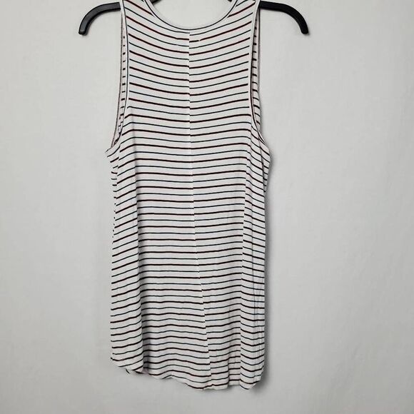 Maurices Large White Stripe Sleeveless Top - Picture 8 of 9